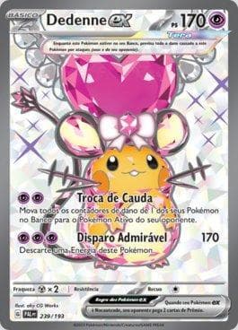 Carta Dedenne ex (239/193) do set Evoluções em Paldea — Pokémon TCG | Bynx