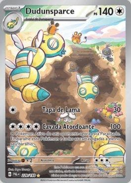 Carta Dudunsparce (229/193) do set Evoluções em Paldea — Pokémon TCG | Bynx