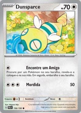 Carta Dunsparce (156/193) do set Evoluções em Paldea — Pokémon TCG | Bynx