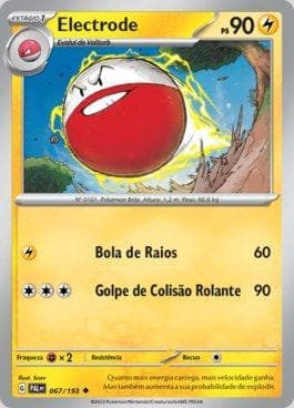Carta Electrode (067/193) do set Evoluções em Paldea — Pokémon TCG | Bynx