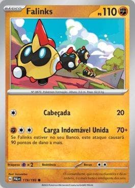Carta Falinks (119/193) do set Evoluções em Paldea — Pokémon TCG | Bynx