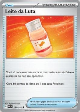 Carta Fighting Au Lait (181/193) do set Evoluções em Paldea — Pokémon TCG | Bynx