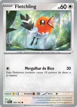 Carta Fletchling (163/193) do set Evoluções em Paldea — Pokémon TCG | Bynx