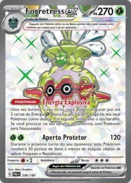 Carta Forretress ex (230/193) do set Evoluções em Paldea — Pokémon TCG | Bynx