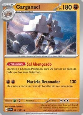 Garganacl (123/193) — Evoluções em Paldea
