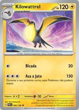 Carta Kilowattrel (082/193) do set Evoluções em Paldea — Pokémon TCG | Bynx