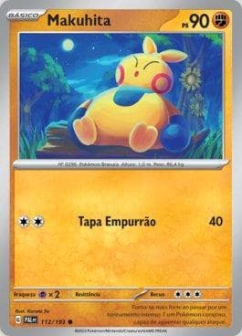 Carta Makuhita (112/193) do set Evoluções em Paldea — Pokémon TCG | Bynx