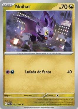 Noibat (152/193) — Evoluções em Paldea