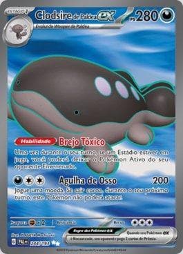 Paldean Clodsire ex (244/193) — Evoluções em Paldea