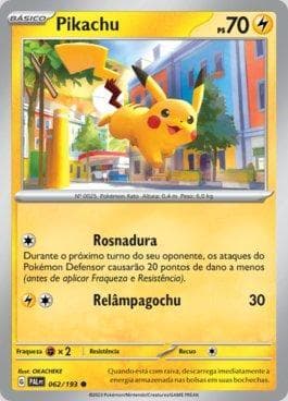 Pikachu (062/193) — Evoluções em Paldea