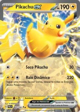 Pikachu ex (063/193) — Evoluções em Paldea