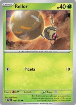 Carta Rellor (025/193) do set Evoluções em Paldea — Pokémon TCG | Bynx