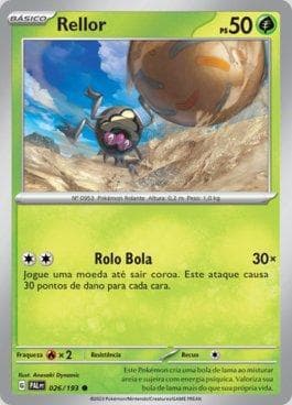 Carta Rellor (026/193) do set Evoluções em Paldea — Pokémon TCG | Bynx