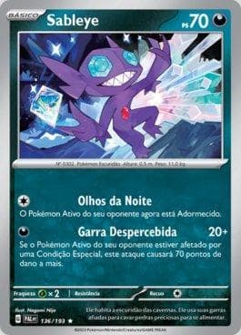 Carta Sableye (136/193) do set Evoluções em Paldea — Pokémon TCG | Bynx