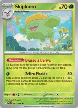 Carta Skiploom (002/193) do set Evoluções em Paldea — Pokémon TCG | Bynx