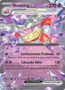 Carta Slowking ex (086/193) do set Evoluções em Paldea — Pokémon TCG | Bynx