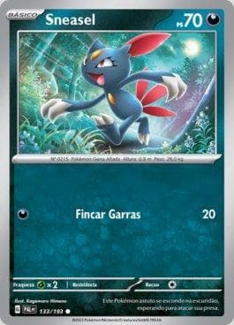 Carta Sneasel (133/193) do set Evoluções em Paldea — Pokémon TCG | Bynx