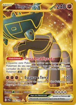 Carta Ting-Lu ex (275/193) do set Evoluções em Paldea — Pokémon TCG | Bynx
