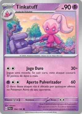 Tinkatuff (104/193) — Evoluções em Paldea