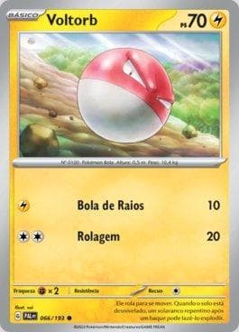 Carta Voltorb (066/193) do set Evoluções em Paldea — Pokémon TCG | Bynx