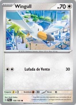 Carta Wingull (158/193) do set Evoluções em Paldea — Pokémon TCG | Bynx