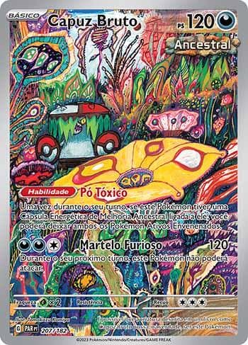 Carta Brute Bonnet (207/182) do set Fenda Paradoxal — Pokémon TCG | Bynx