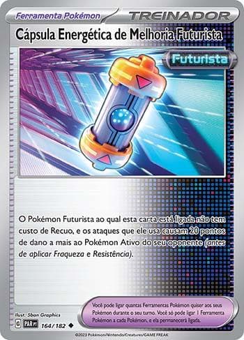 Carta Future Booster Energy Capsule (164/182) do set Fenda Paradoxal — Pokémon TCG | Bynx