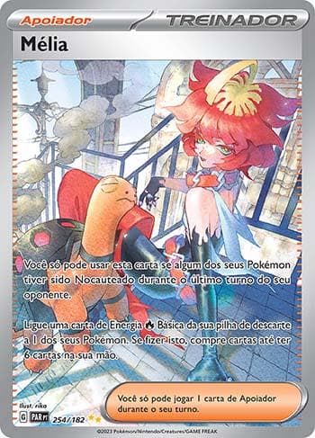 Carta Mela (254/182) do set Fenda Paradoxal — Pokémon TCG | Bynx