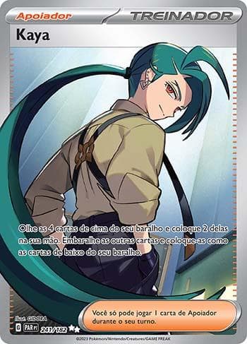 Carta Rika (241/182) do set Fenda Paradoxal — Pokémon TCG | Bynx