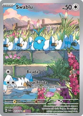 Carta Swablu (213/182) do set Fenda Paradoxal — Pokémon TCG | Bynx