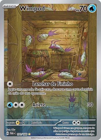 Carta Wimpod (191/182) do set Fenda Paradoxal — Pokémon TCG | Bynx