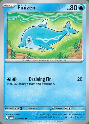 Carta Finizen 021/84 do set Pitch Black — Pokémon TCG | Bynx