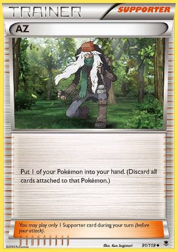 Carta AZ (91/119) do set Força Fantasma — Pokémon TCG | Bynx