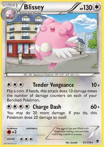 Blissey (81/119) — Força Fantasma