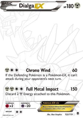 Dialga-EX (122/119) — Força Fantasma