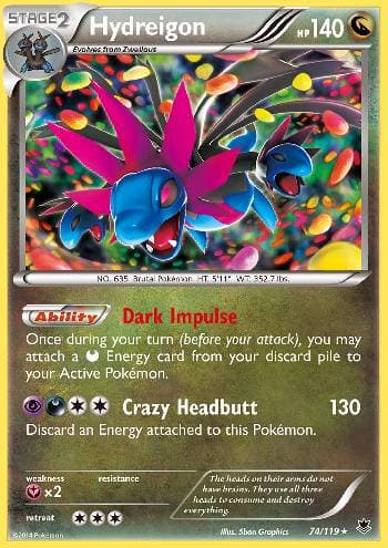 Hydreigon (74/119) — Força Fantasma
