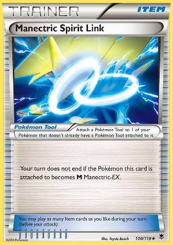 Manectric Spirit Link (100/119) — Força Fantasma