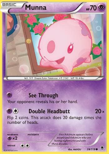 Carta Munna (39/119) do set Força Fantasma — Pokémon TCG | Bynx