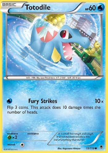 Totodile (15/119) — Força Fantasma