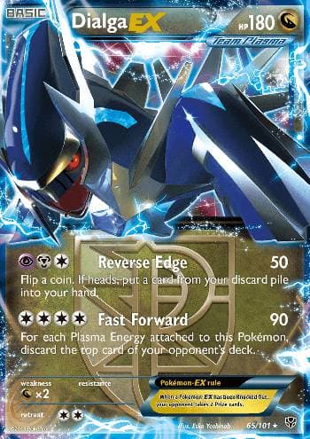 Carta Dialga-EX (65/101) do set Explosão de Plasma — Pokémon TCG | Bynx