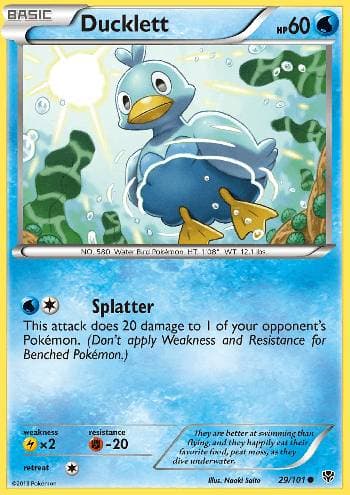 Ducklett (29/101) — Explosão de Plasma