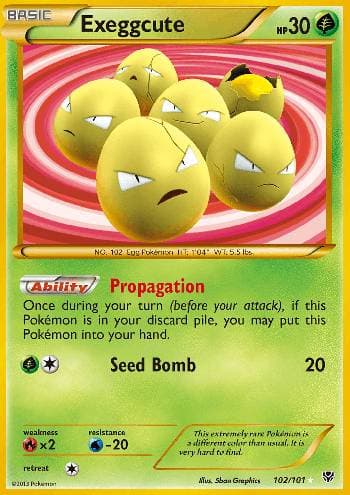 Exeggcute (102/101) — Explosão de Plasma