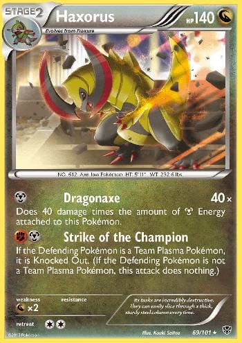 Haxorus (69/101) — Explosão de Plasma