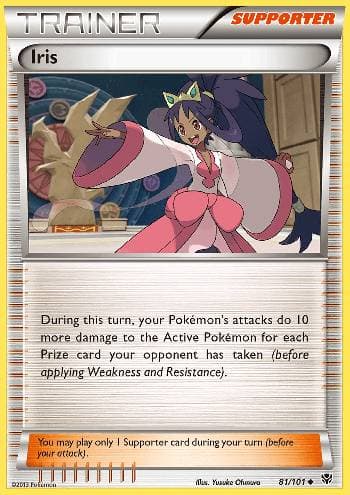 Carta Iris (81/101) do set Explosão de Plasma — Pokémon TCG | Bynx