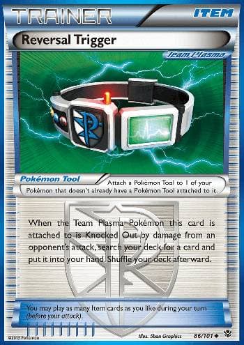 Carta Reversal Trigger (86/101) do set Explosão de Plasma — Pokémon TCG | Bynx