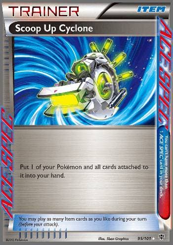 Carta Scoop Up Cyclone (95/101) do set Explosão de Plasma — Pokémon TCG | Bynx