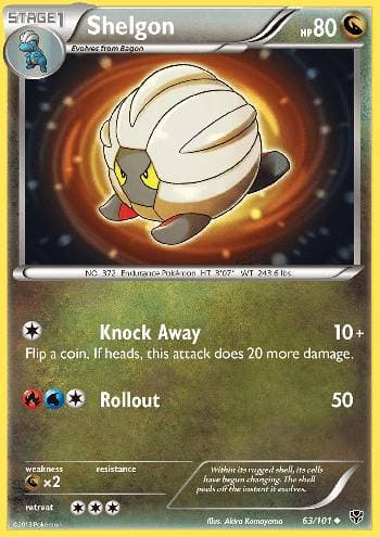 Shelgon (63/101) — Explosão de Plasma