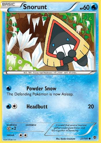 Snorunt (21/101) — Explosão de Plasma