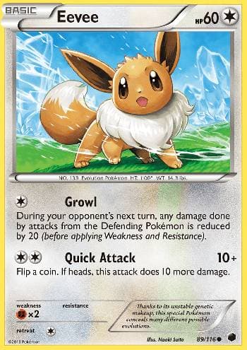Eevee (89/116) — Congelamento de Plasma