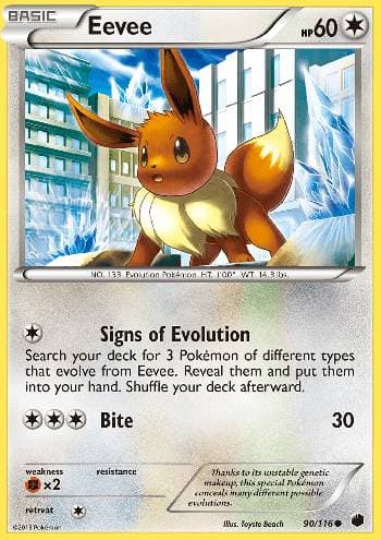Eevee (90/116) — Congelamento de Plasma
